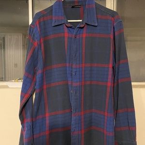 The Hundreds Red and Blue Flannel